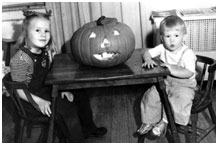 Beverly Hall and her brother, Gary